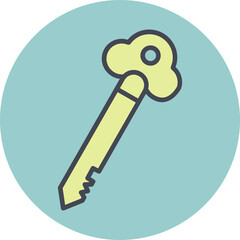 Key II Vector Icon