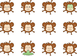 Monkey Pox Virus İcons