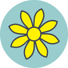 Floral Vector Icon