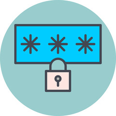 Password Vector Icon