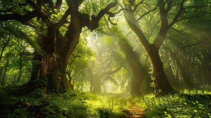 enchanted forest wallpaper