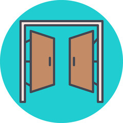 Doors Vector Icon