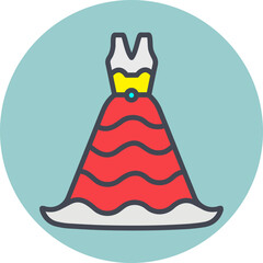 Dress Vector Icon