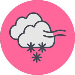 Blizzard Vector Icon