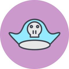 Pirate Hat I Vector Icon