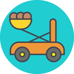 Catapult Vector Icon