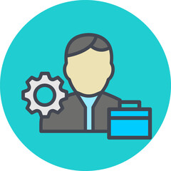 Employee Vector Icon