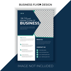 Corporate Business flyer template vector design