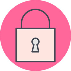 Padlock Vector Icon