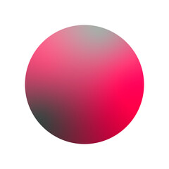 abstract 3d sphere Ball circle illustration red shiny color