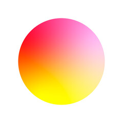 abstract 3d sphere Ball circle illustration bright color