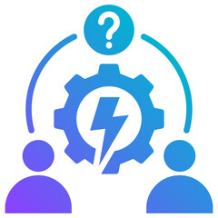 Obraz premium Workload Icon