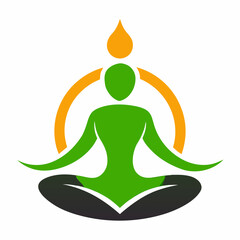 Yoga Logo Vector Design