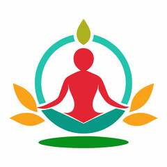 Yoga Logo Vector Design