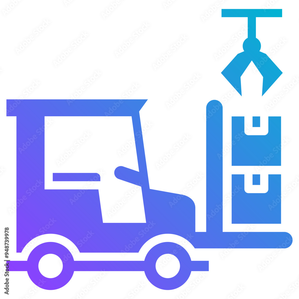 Sticker Cargo Handling Icon