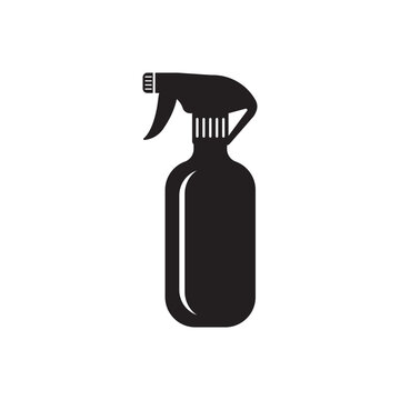 recommend clip art: Spray Bottle Icon vector illustration symbol design
