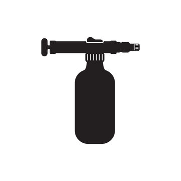 recommend clip art: Spray Bottle Icon vector illustration symbol design