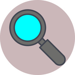 Magnifier Vector Icon