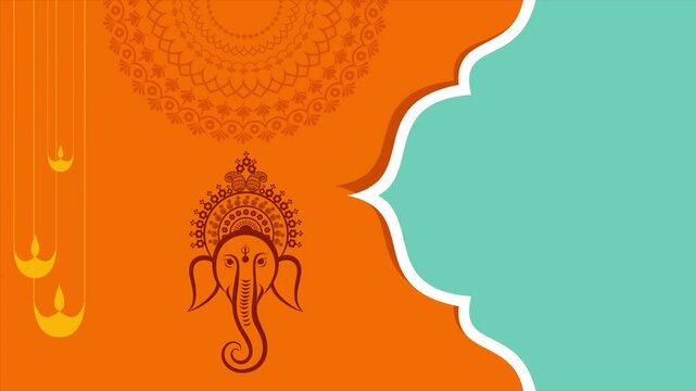 Short animation video for "Happy Ganesh Chaturthi" in the month of September every year, to provide spiritual information and about Lord Ganesh 