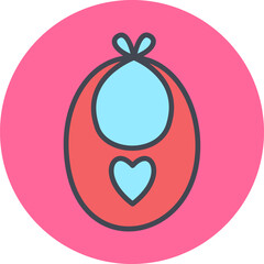 Bib Vector Icon