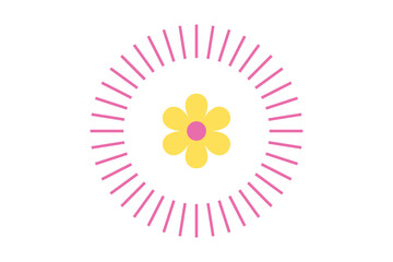Flower Vector Illustration for Creative Projects