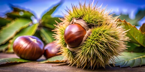 horse chestnut and chestnuts