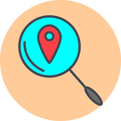 Find Location Vector Icon