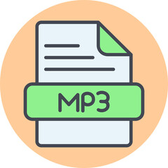 MP3 Vector Icon