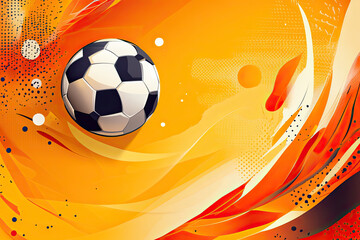 A sports background for Sports Day, featuring dynamic graphic designs ideal for decorating gift certificates, banners, and flyers.