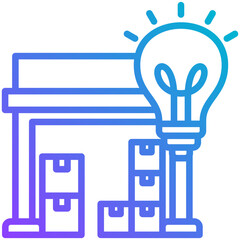 Warehousing Icon