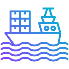 Cargo Ship Icon