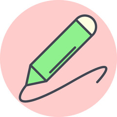 Pencil Vector Icon