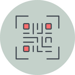 QR Code Generator Vector Icon