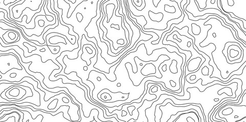 Abstract Square Contour Line Pattern Background, Topographic map background.