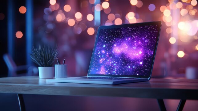 Innovative Workplace with Advanced Marketing Data Visualizations