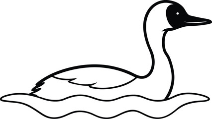 Playful bird illustration perfect for kids
