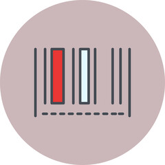 Barcode Stock Vector Icon