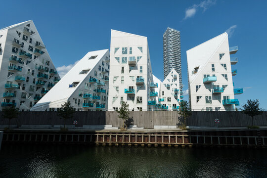 Docklands in Aarhus, J&uuml;tland, D&auml;nemark