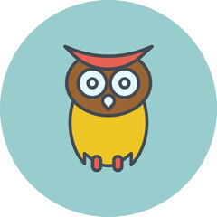 Owl Vector Icon