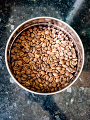 Coffee Beans Ready to Brew