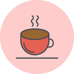 Hot Beverage Vector Icon