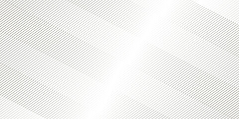 Abstract thin black and white gradient silver tech stripe diagonal line vector carve wave minimal texture. vector illustration monochrome stripe pattern technology web graphic design.