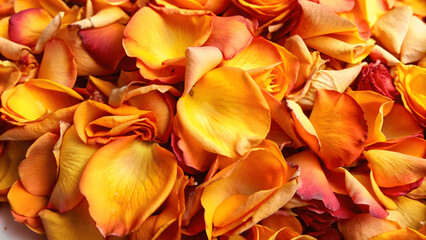 A macro shot of a rose petals background