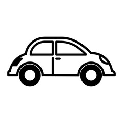 Car icon symbol. Vector illustration