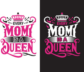 Print Best Mother typography design