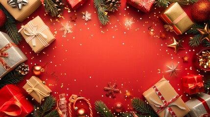 Happy New Year 2025 background, blank canvas for festive messages and designs 