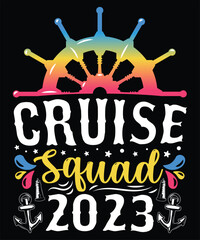 Cruise vector Illustration T-shirt Design