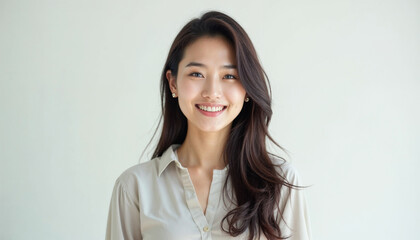 portrait of a asian woman