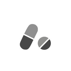 Vector illustration of medicine and pills