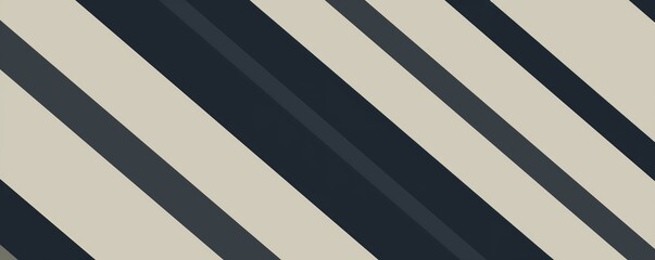 Minimalist diagonal stripe pattern in dark navy and beige, offering a sleek and modern background perfect for professional designs and contemporary art compositions
